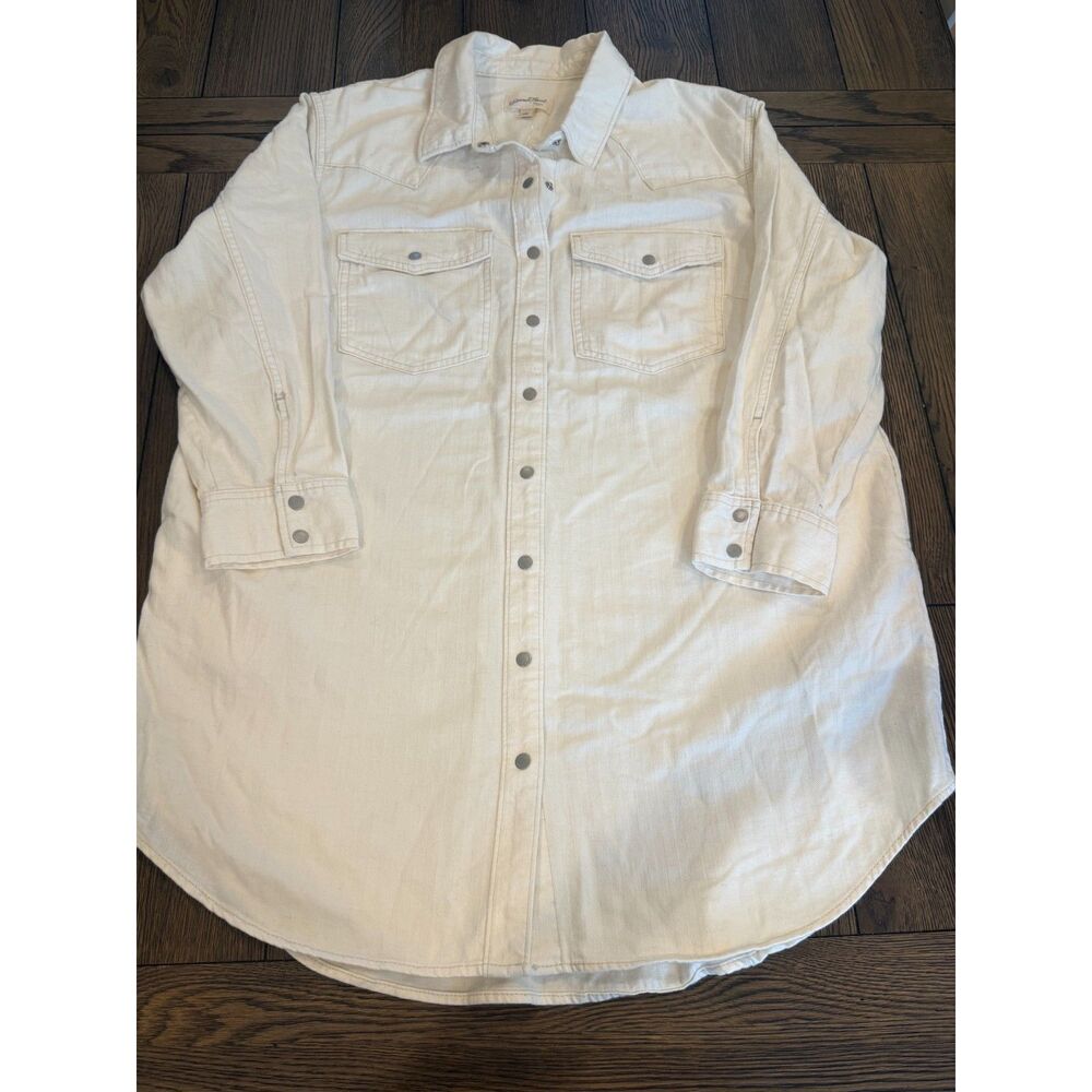 Universal Thread Cream Utility Shirt - Picture 2 of 5
